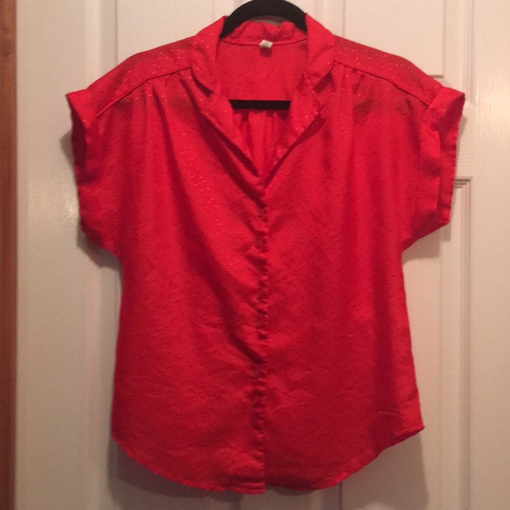 Red blouse /